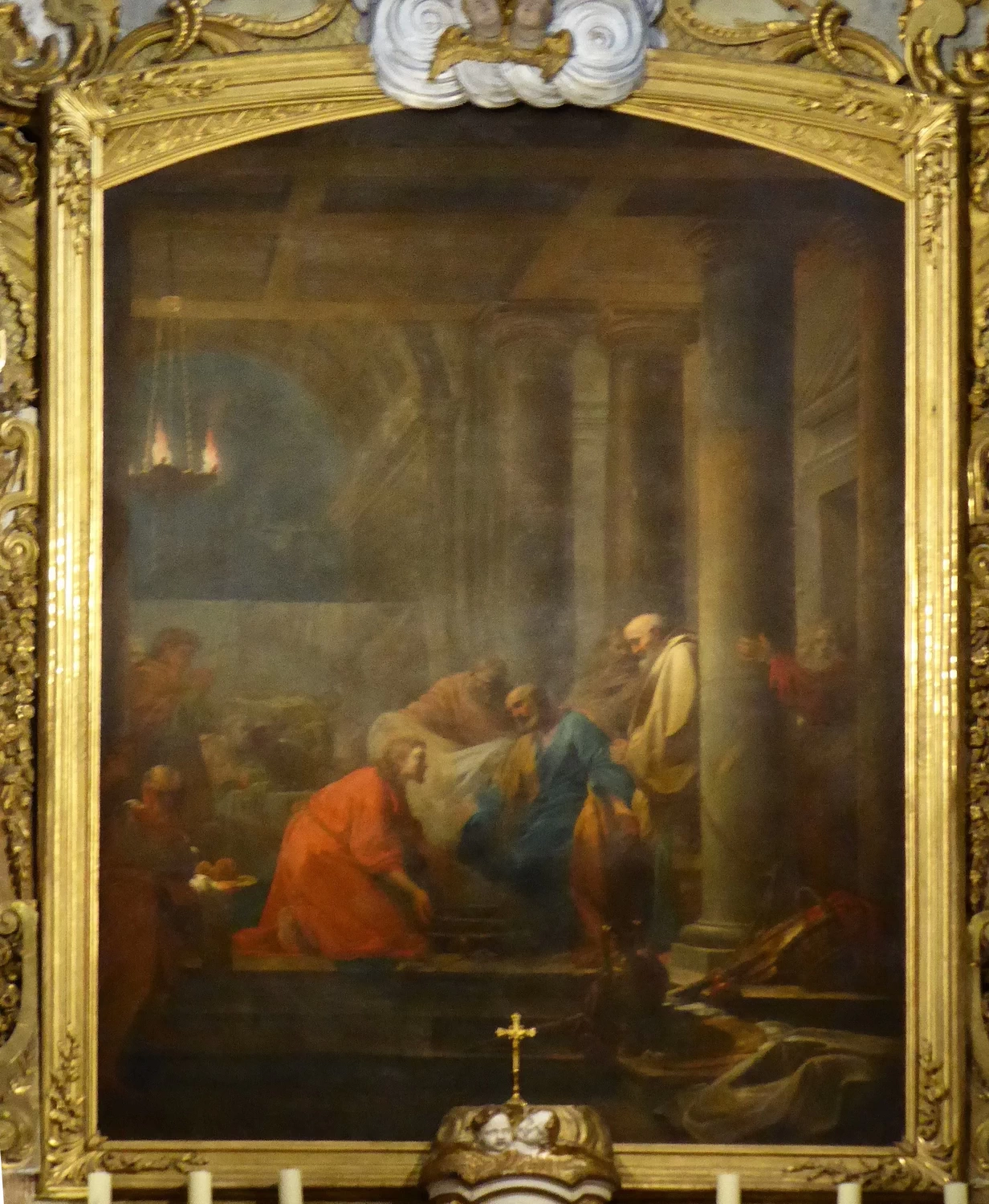 Lavaggio dei piedi - Cathédrale Notre, Dame, du, Puy de Grasse